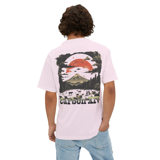 Carbon XIV Nighttime Landscape T-Shirt: Mystique Meets Modernity - Carbon XIV