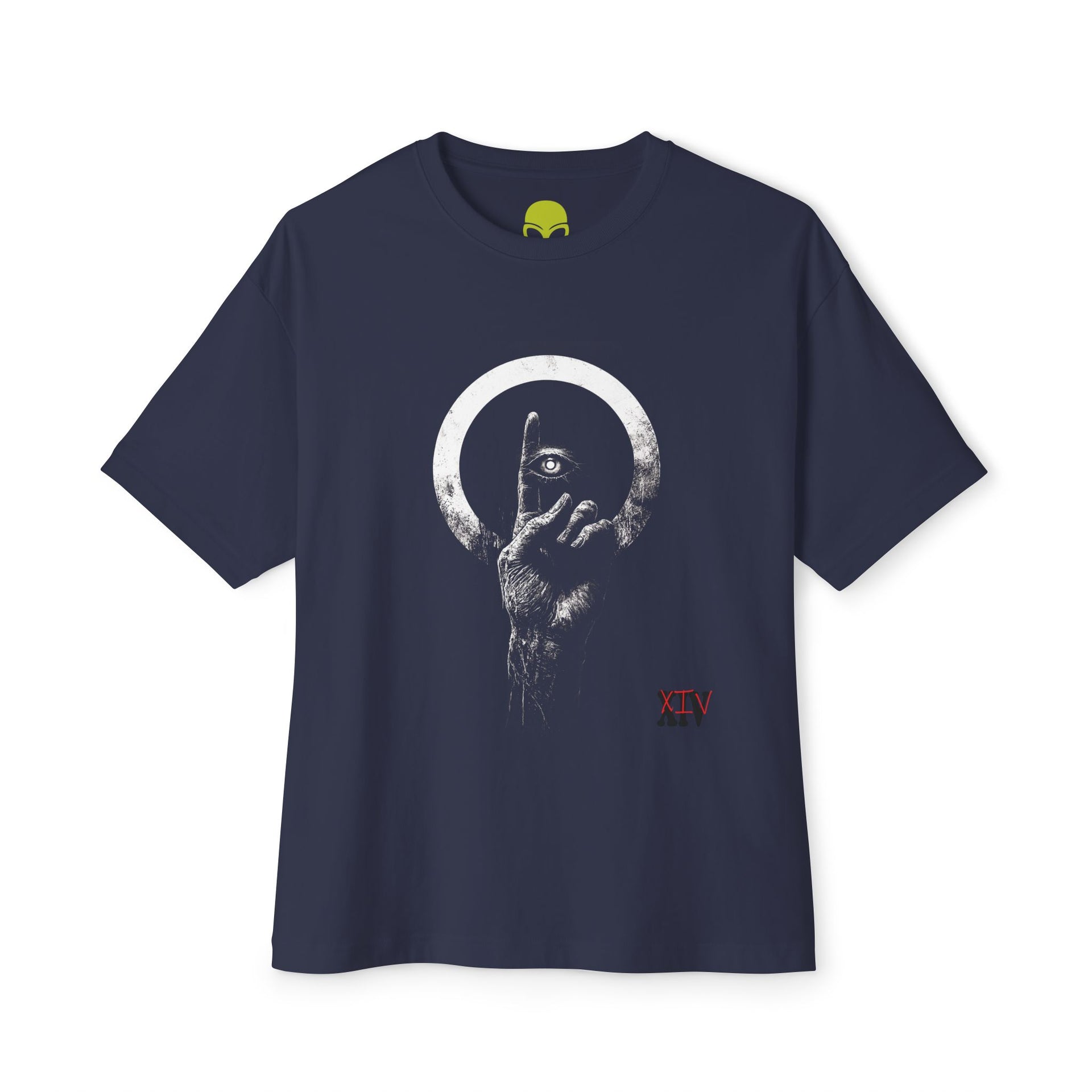 Mystic Eye Moon Hand Tee | Carbon XIV