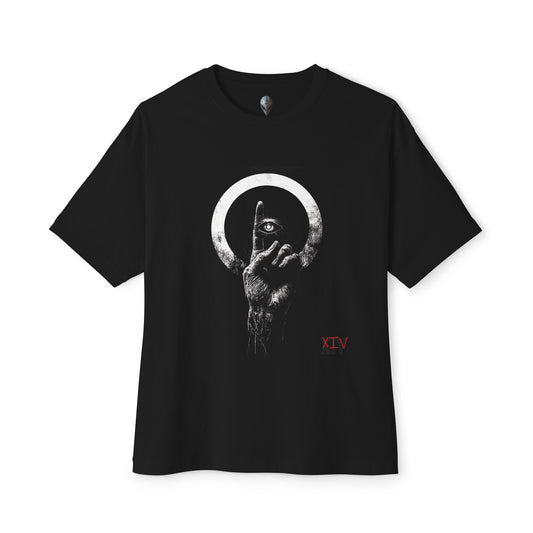 Mystic Eye Moon Hand Tee | Carbon XIV