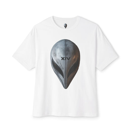 Carbon XIV Alien Logo Oversized T-Shirt: A Bold Fusion of Extraterrestrial Style