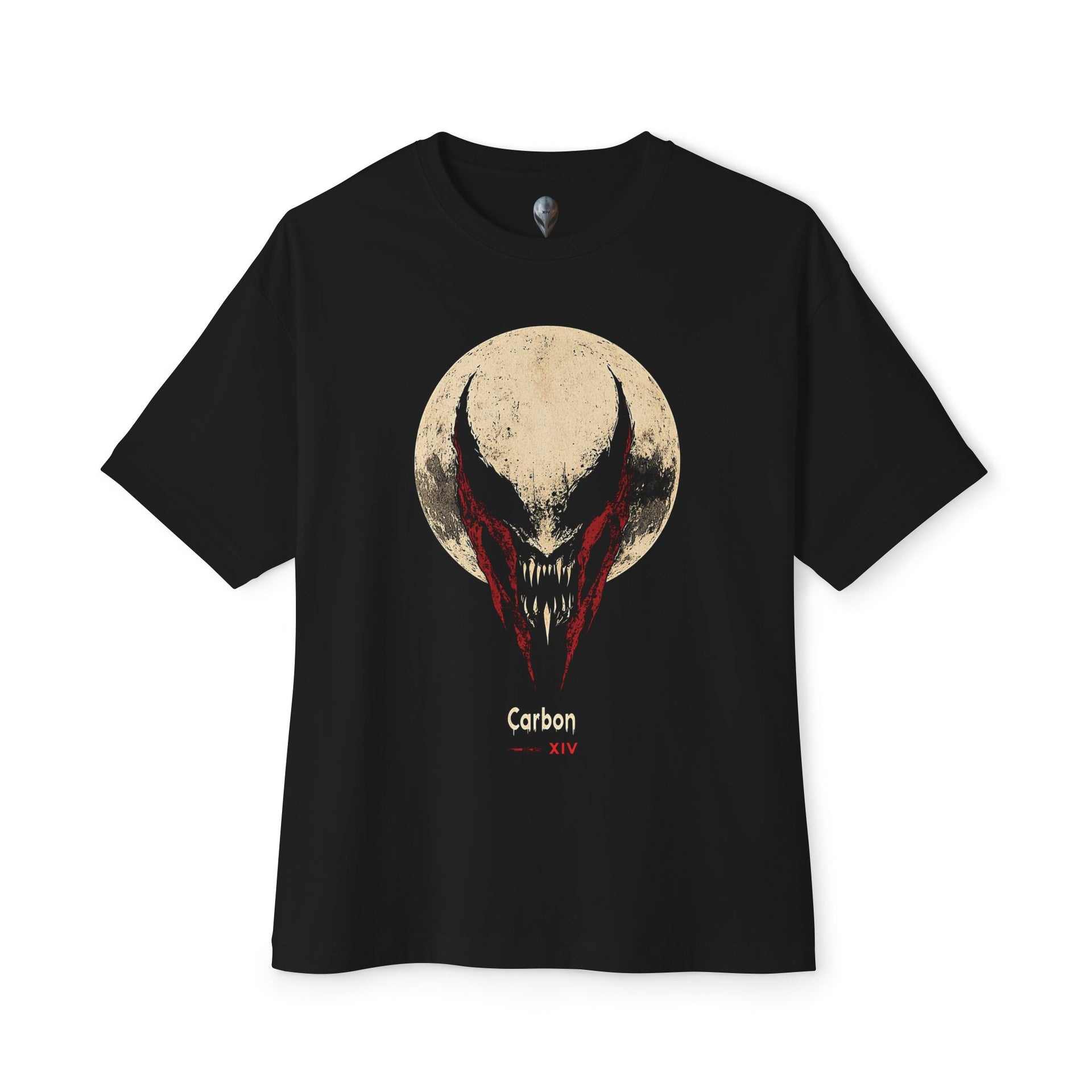 Lunar Alien Skull T-Shirt | Carbon XIV Exclusive