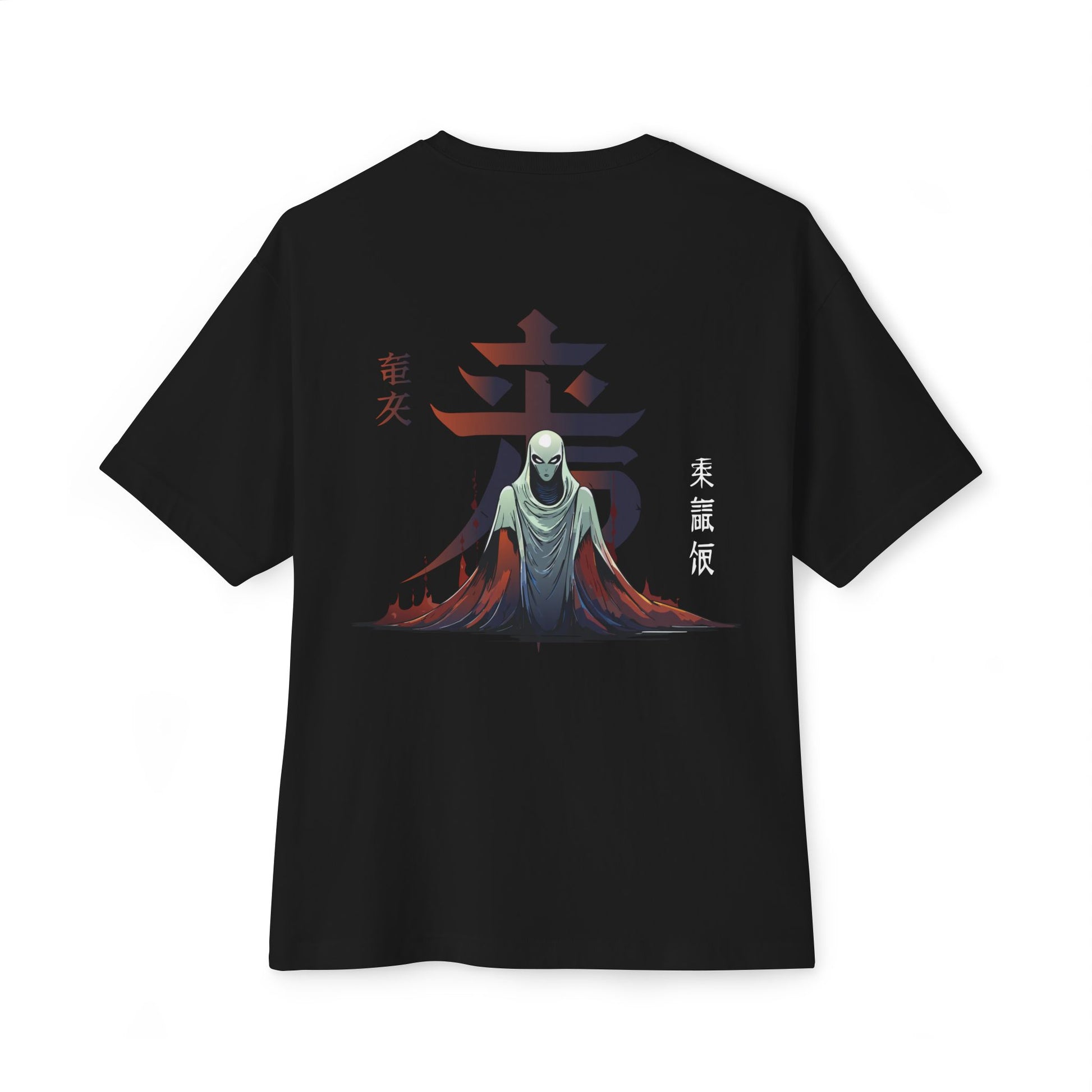 Mysterious Alien Design | Japanese Edo Style Art T-Shirt | Carbon XIV - Carbon XIV