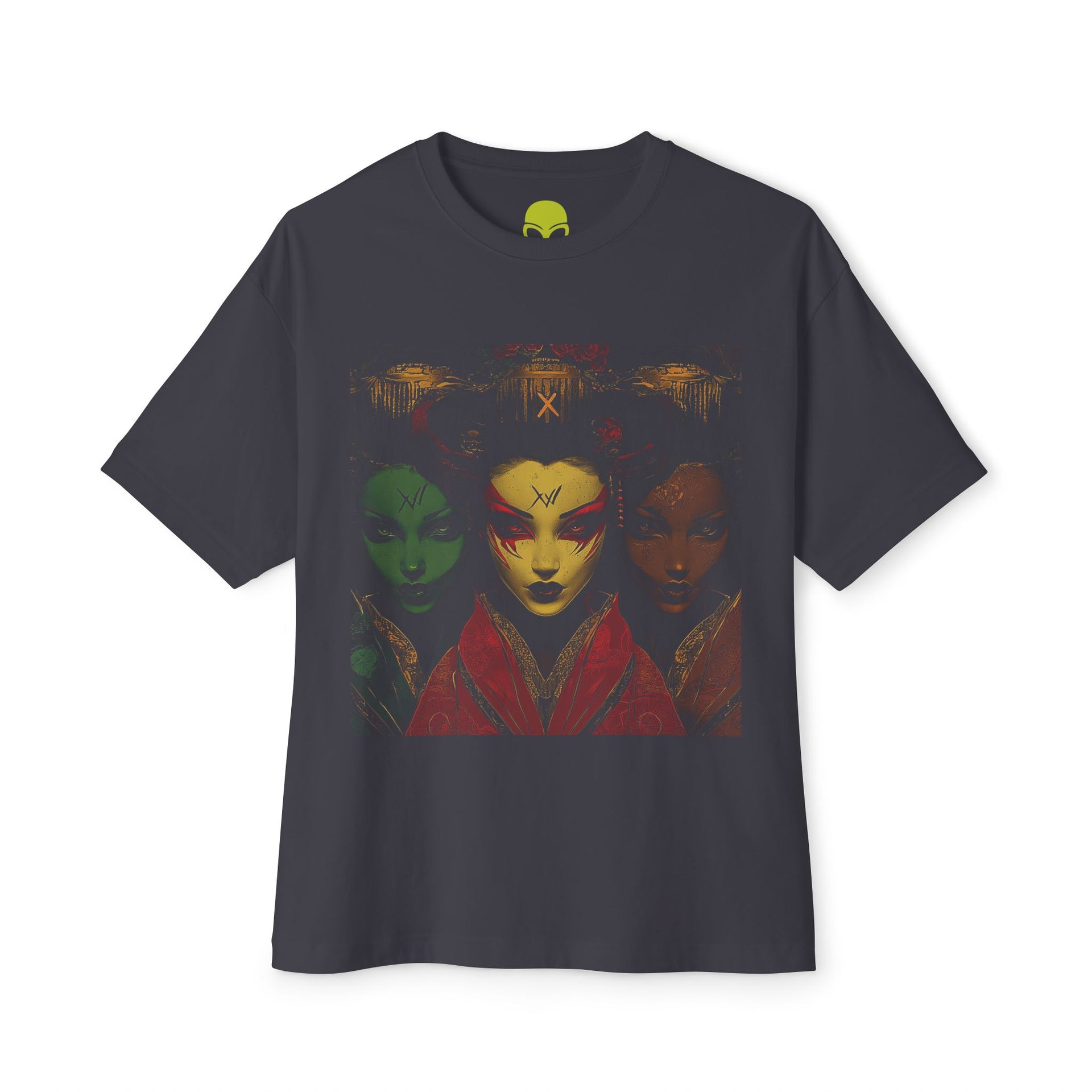 Three Fierce Geisha Warriors - Mystical Power and Strength by Carbon XIV