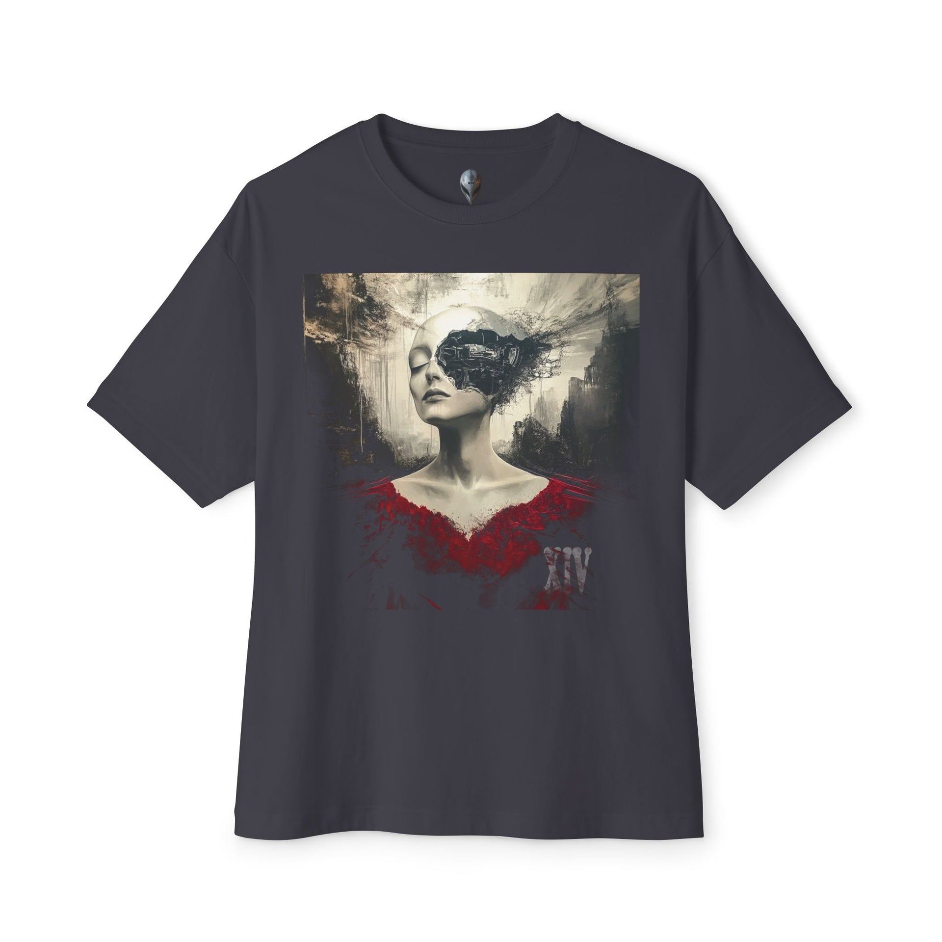 Techno Renaissance Bust Tee – Carbon XIV Exclusive