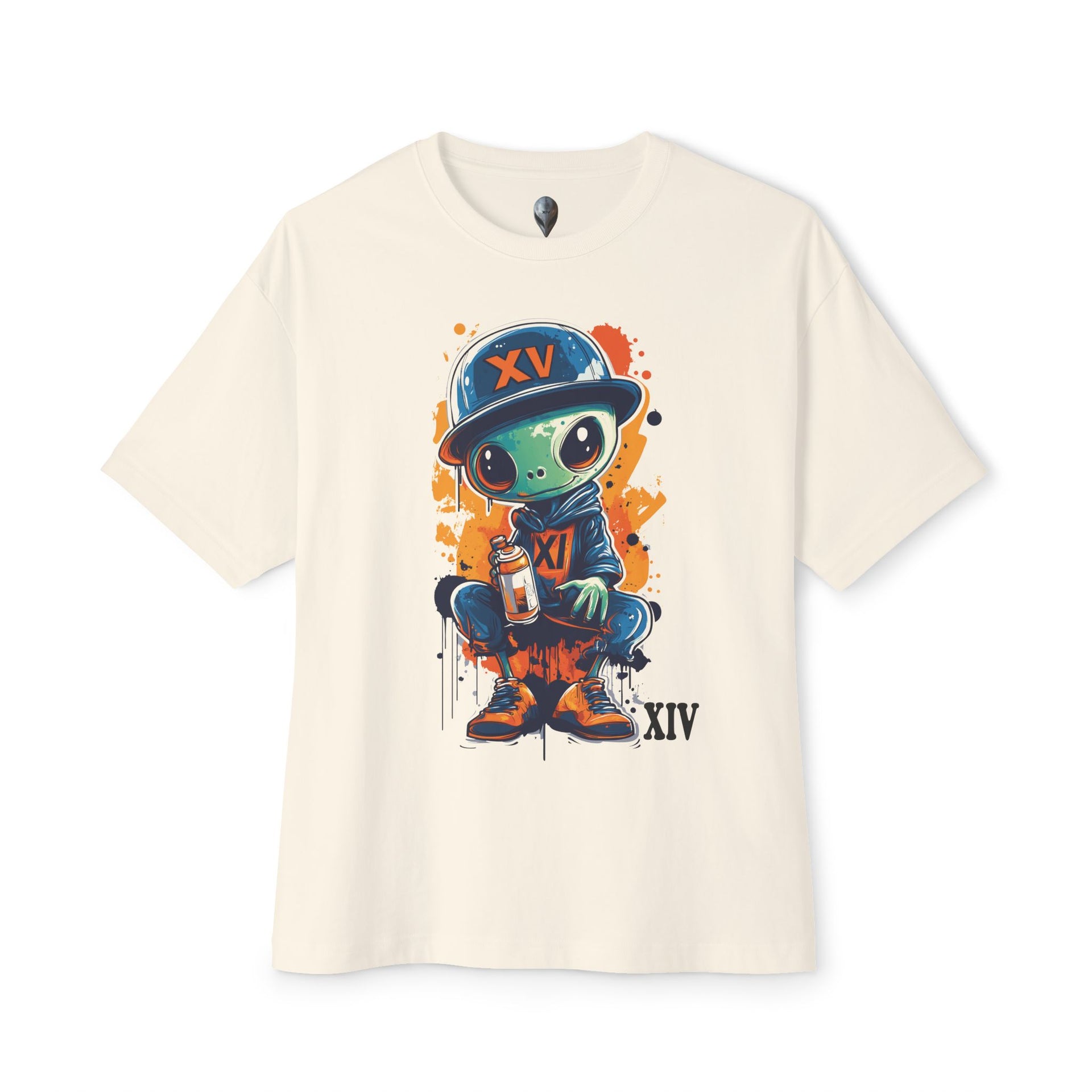 Graffiti Alien Art T-Shirt – Bold Streetwear Design