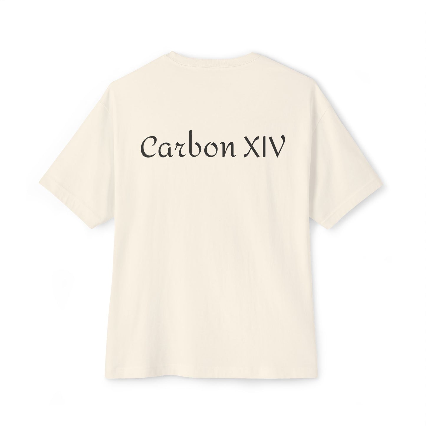 Carbon XIV Alien Logo Oversized T-Shirt: A Bold Fusion of Extraterrestrial Style