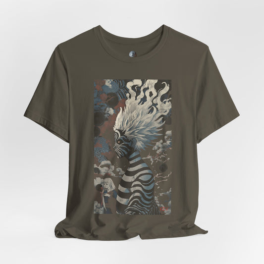 Surreal Alien Manga Art T-Shirt – Carbon XIV