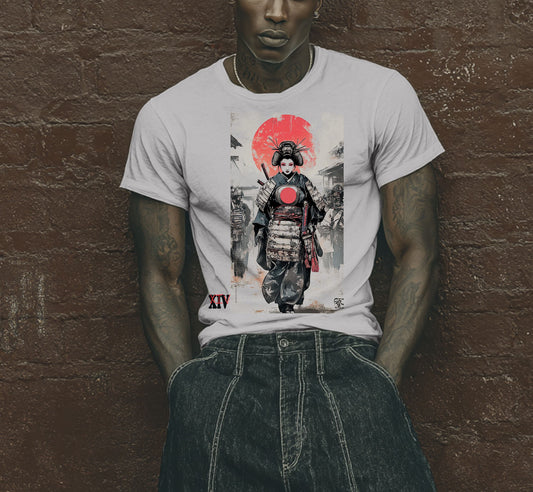Geisha Warrior Tee – Carbon XIV Unique Samurai Collection