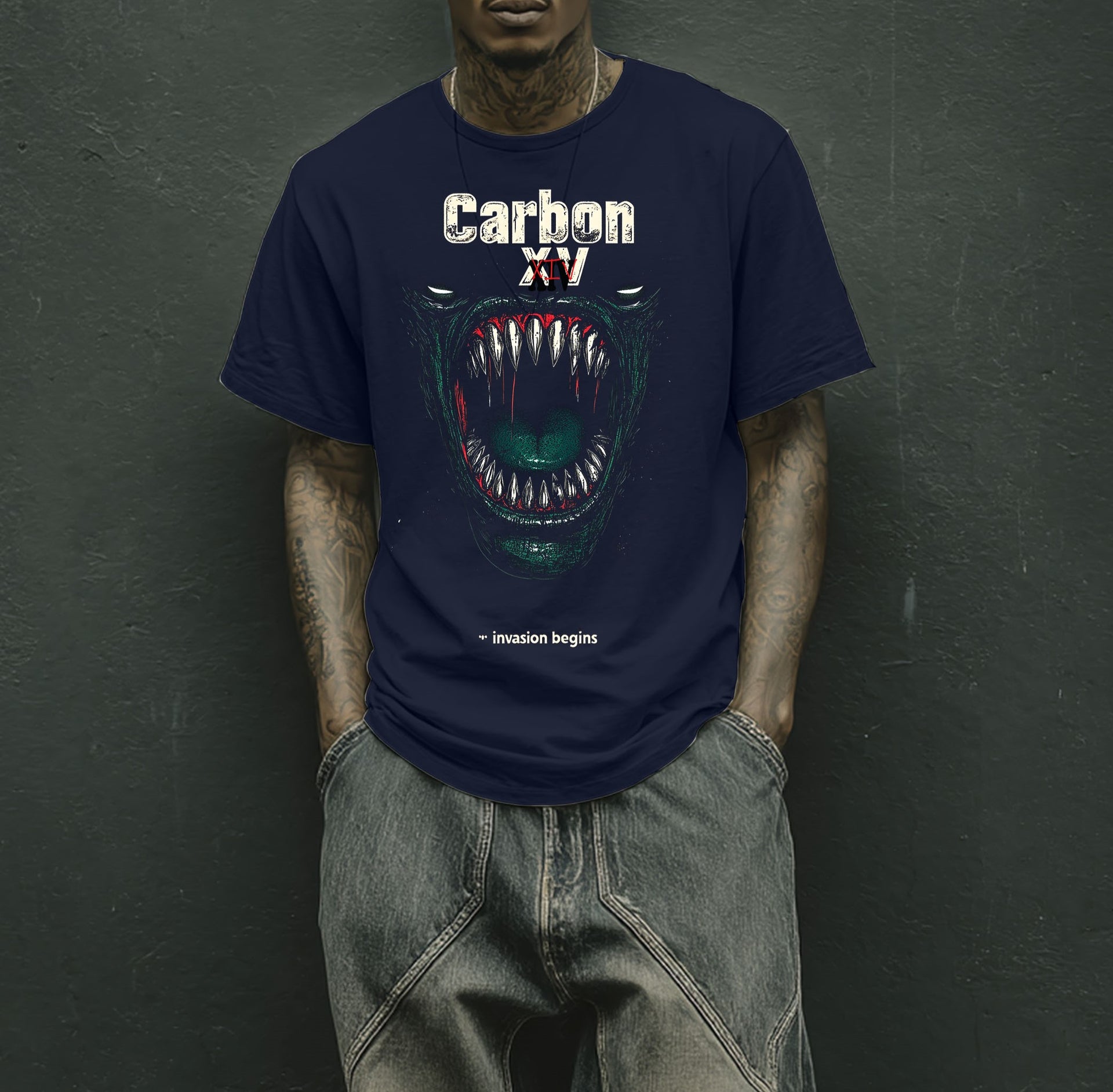 Carbon XV T-Shirt – Embrace the Invasion | Carbon XIV