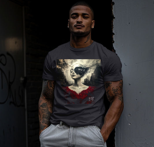 Techno Renaissance Bust Tee – Carbon XIV Exclusive
