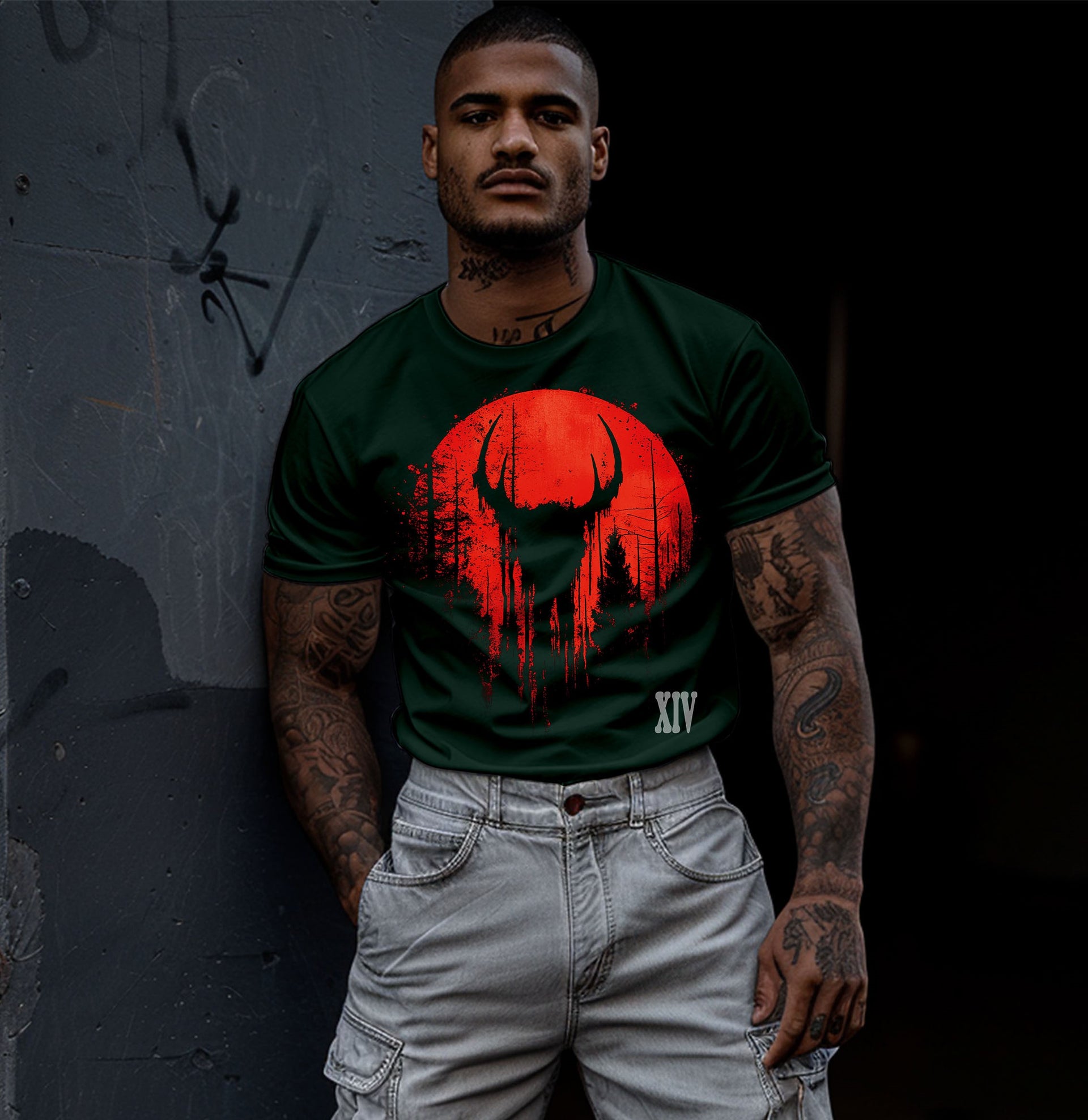 Haunting Horizon Tee | Carbon XIV Unique Designs