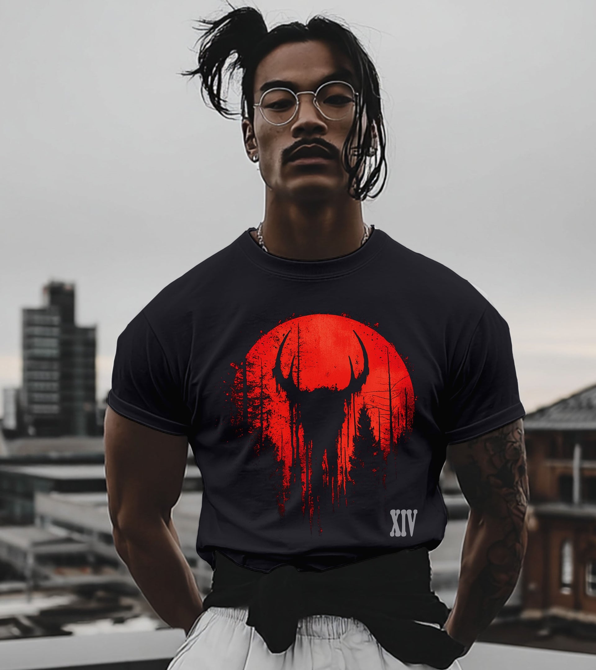 Haunting Horizon Tee | Carbon XIV Unique Designs