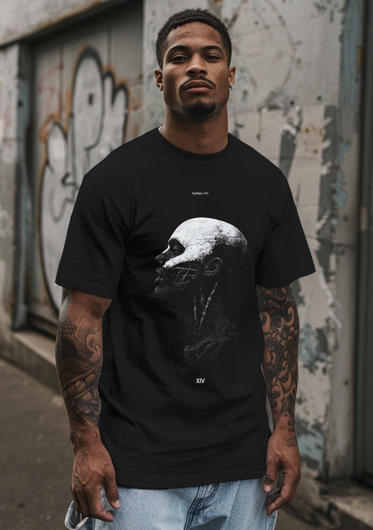 Monochrome Anatomy T-Shirt | Carbon XIV