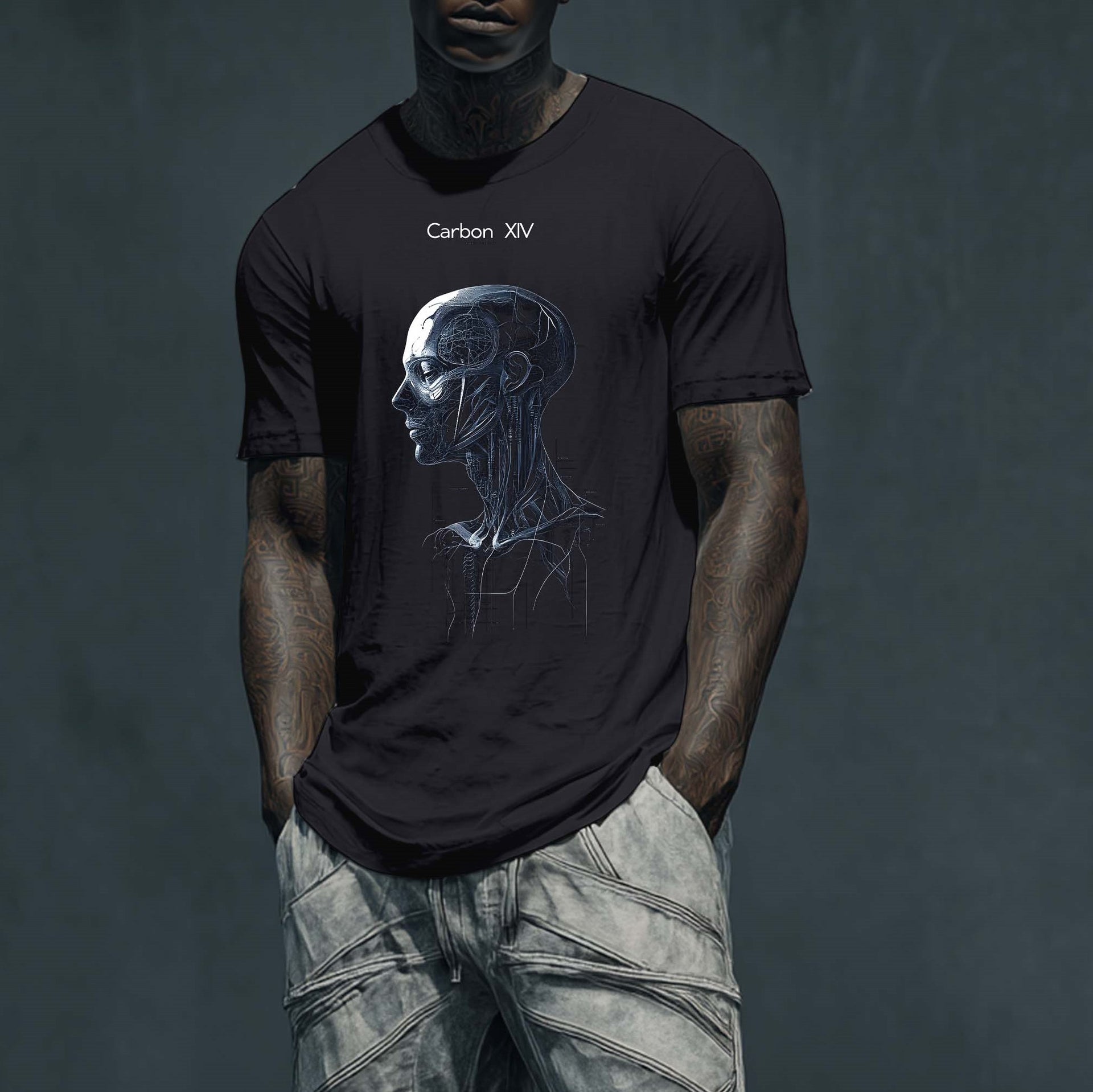 Anatomical Precision T-Shirt | Carbon XIV