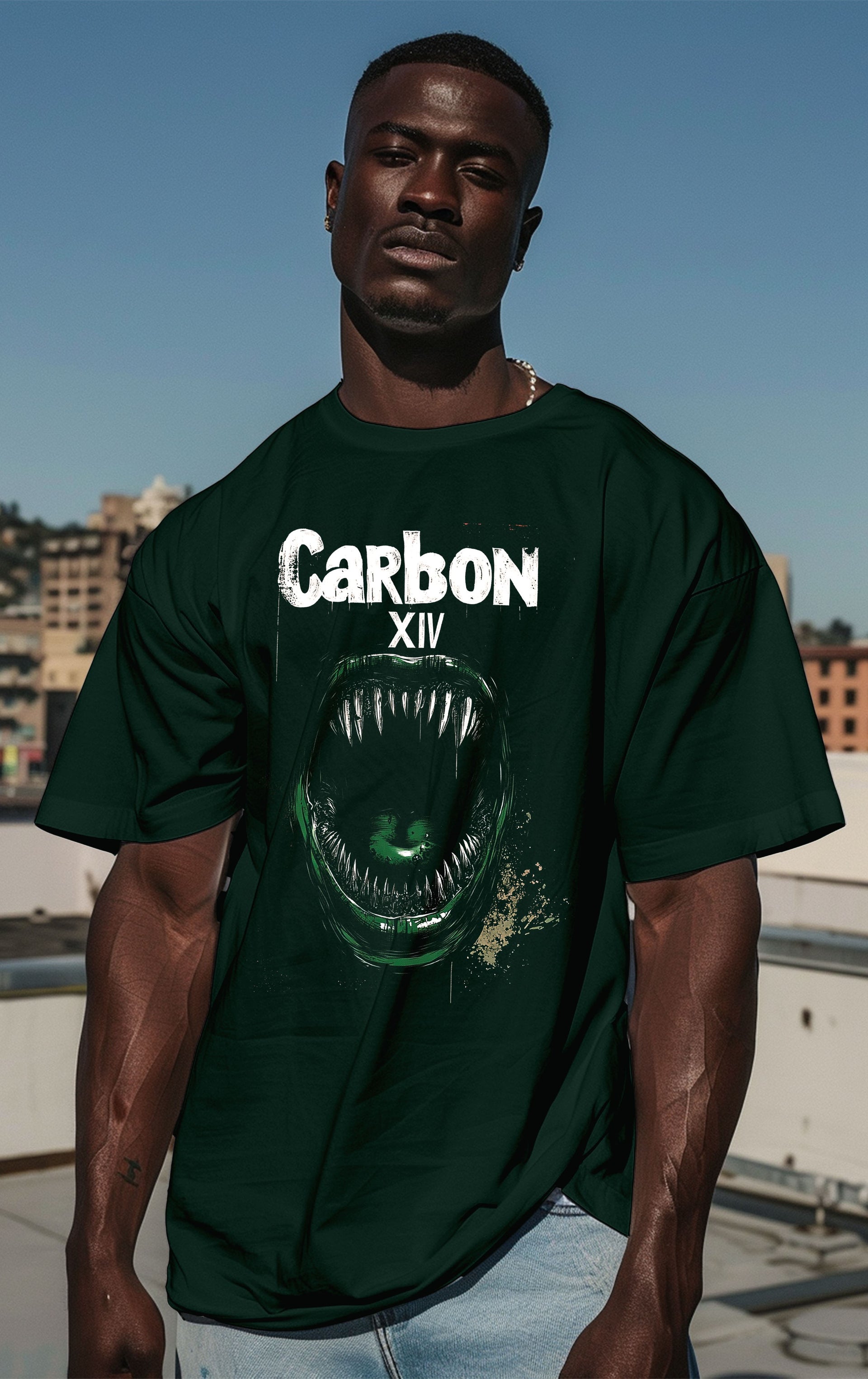 Carbon XIV Green Monster Tee – Embrace Your Inner Beast
