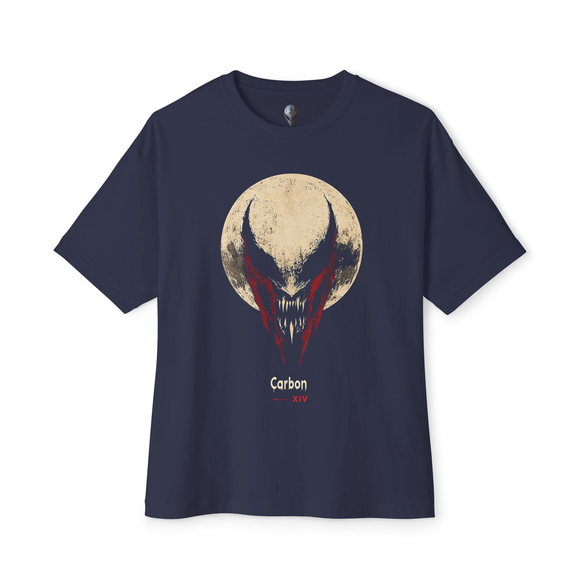 Lunar Alien Skull T-Shirt | Carbon XIV Exclusive