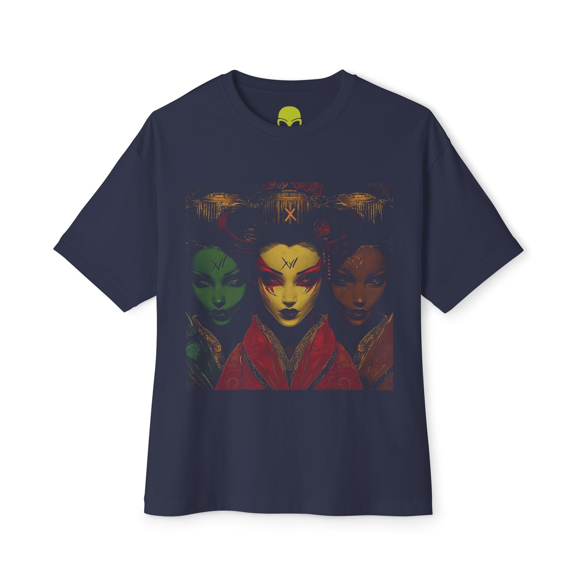 Three Fierce Geisha Warriors - Mystical Power and Strength by Carbon XIV