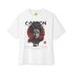Carbon XIV Samurai Geisha Alien Graphic Tee: Fusion of Tradition and Futurism