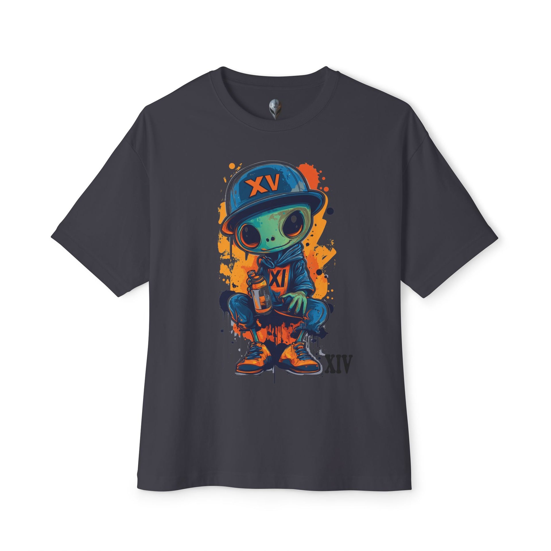 Graffiti Alien Art T-Shirt – Bold Streetwear Design