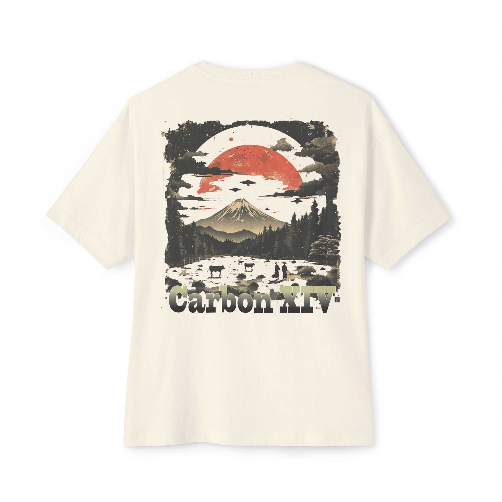 Carbon XIV Nighttime Landscape T-Shirt: Mystique Meets Modernity