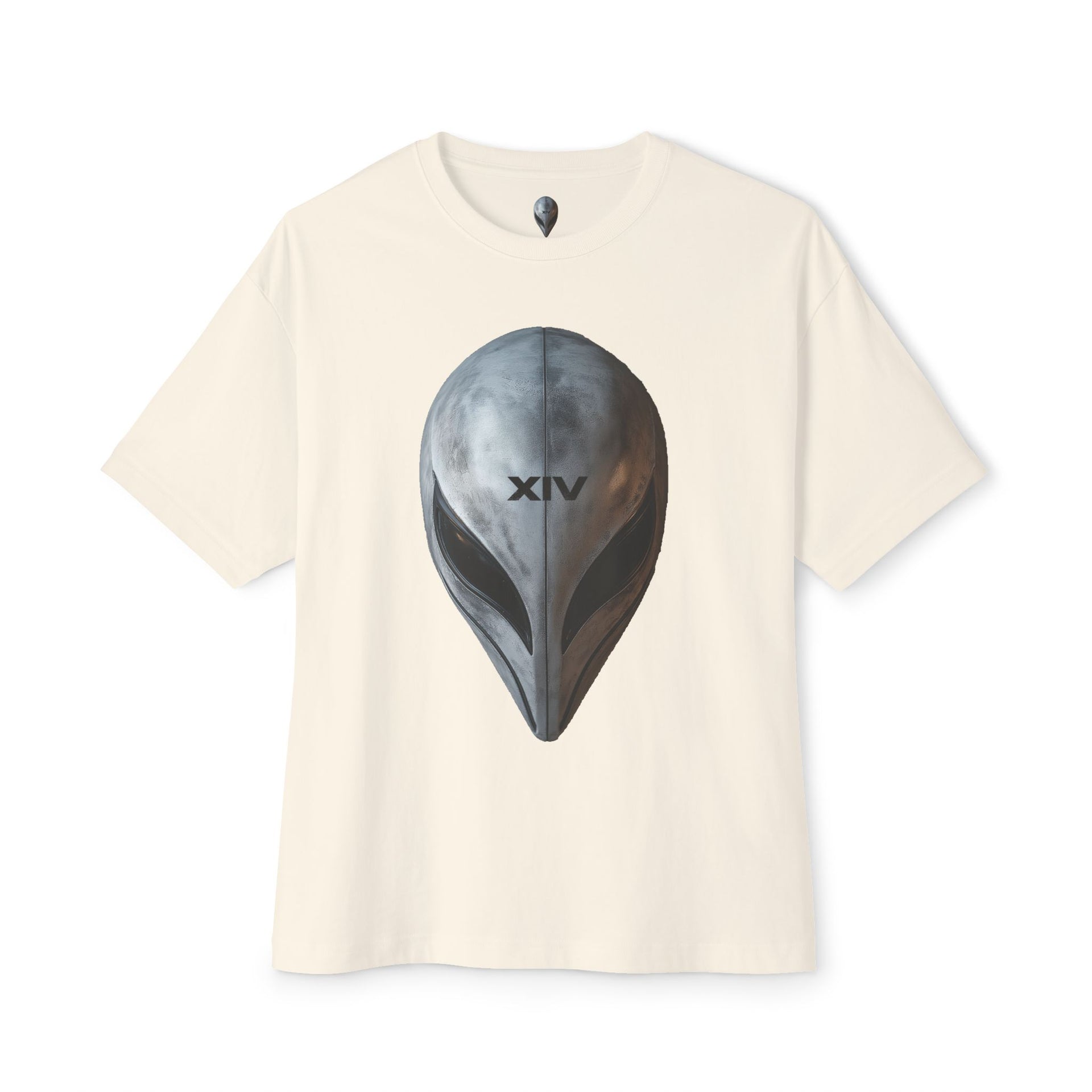 Carbon XIV Alien Logo Oversized T-Shirt: A Bold Fusion of Extraterrestrial Style