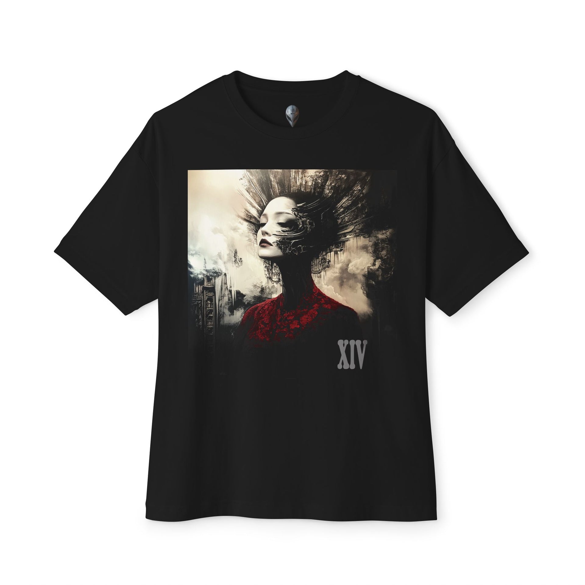 Cybernetic Geisha Art Tee – Carbon XIV Exclusive