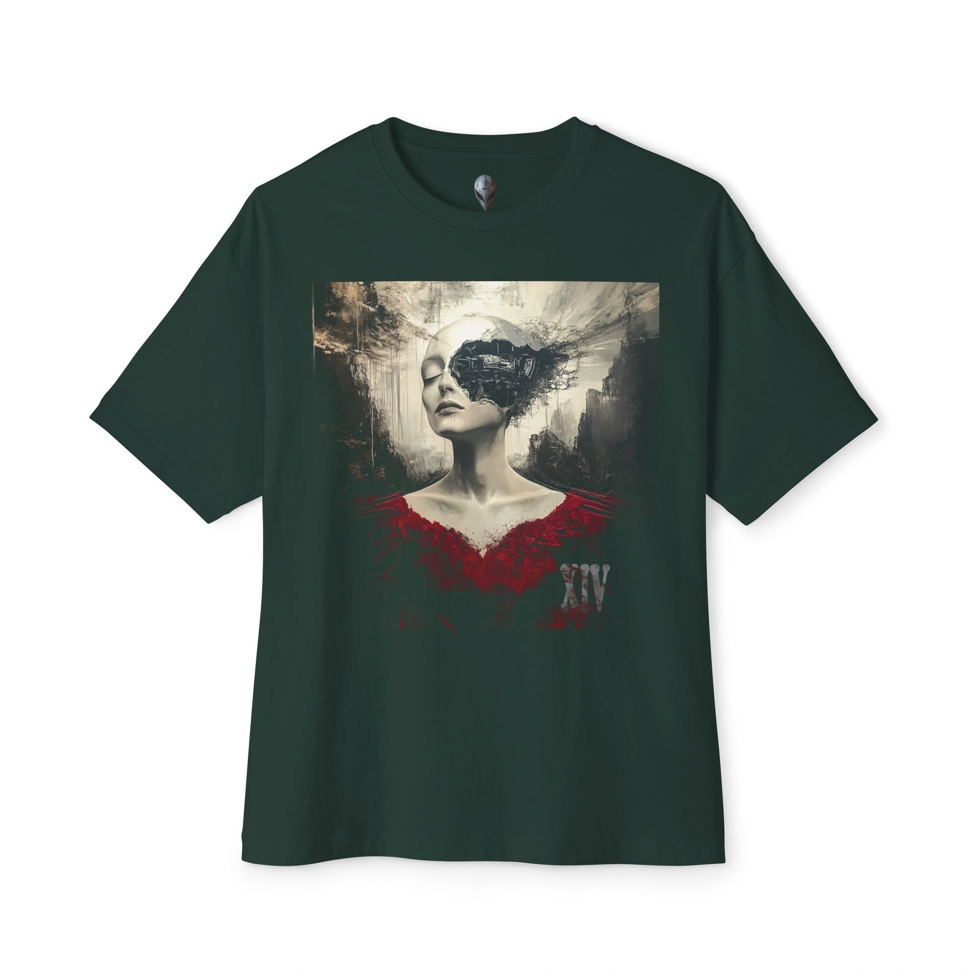 Techno Renaissance Bust Tee – Carbon XIV Exclusive