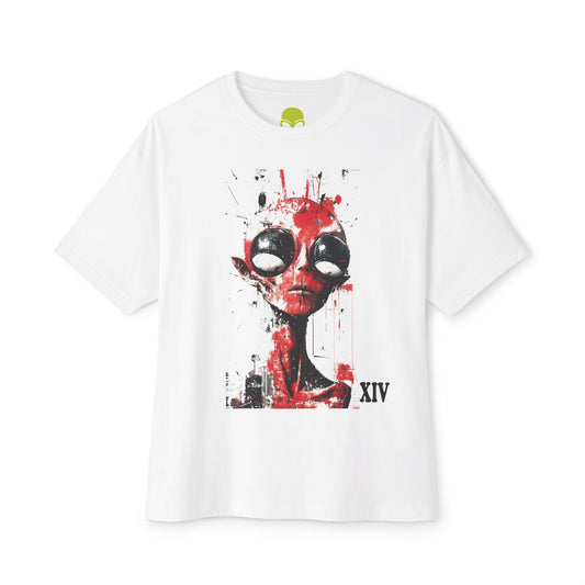 Alien Graffiti Portrait | Carbon XIV Edgy Art