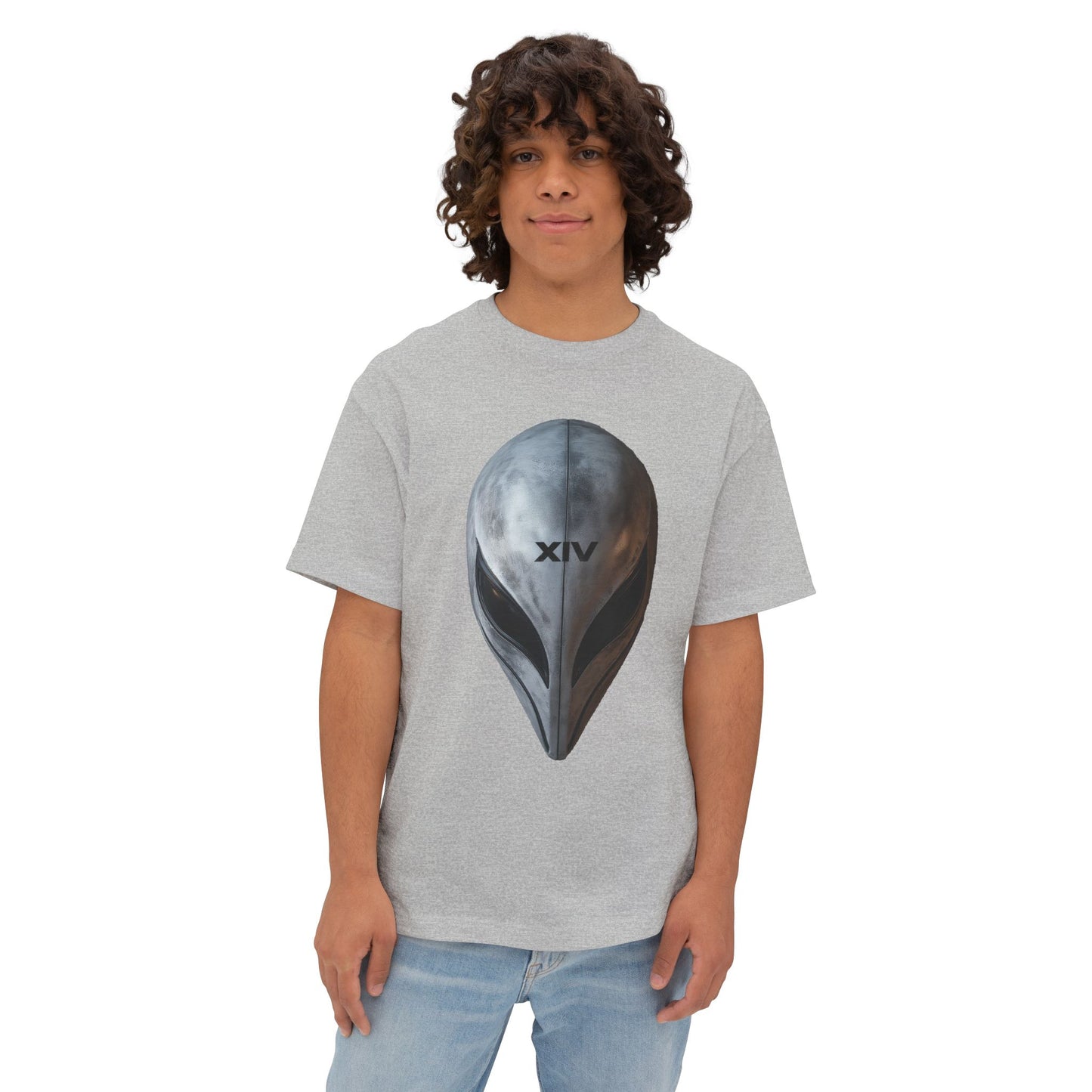 Carbon XIV Alien Logo Oversized T-Shirt: A Bold Fusion of Extraterrestrial Style - Carbon XIV