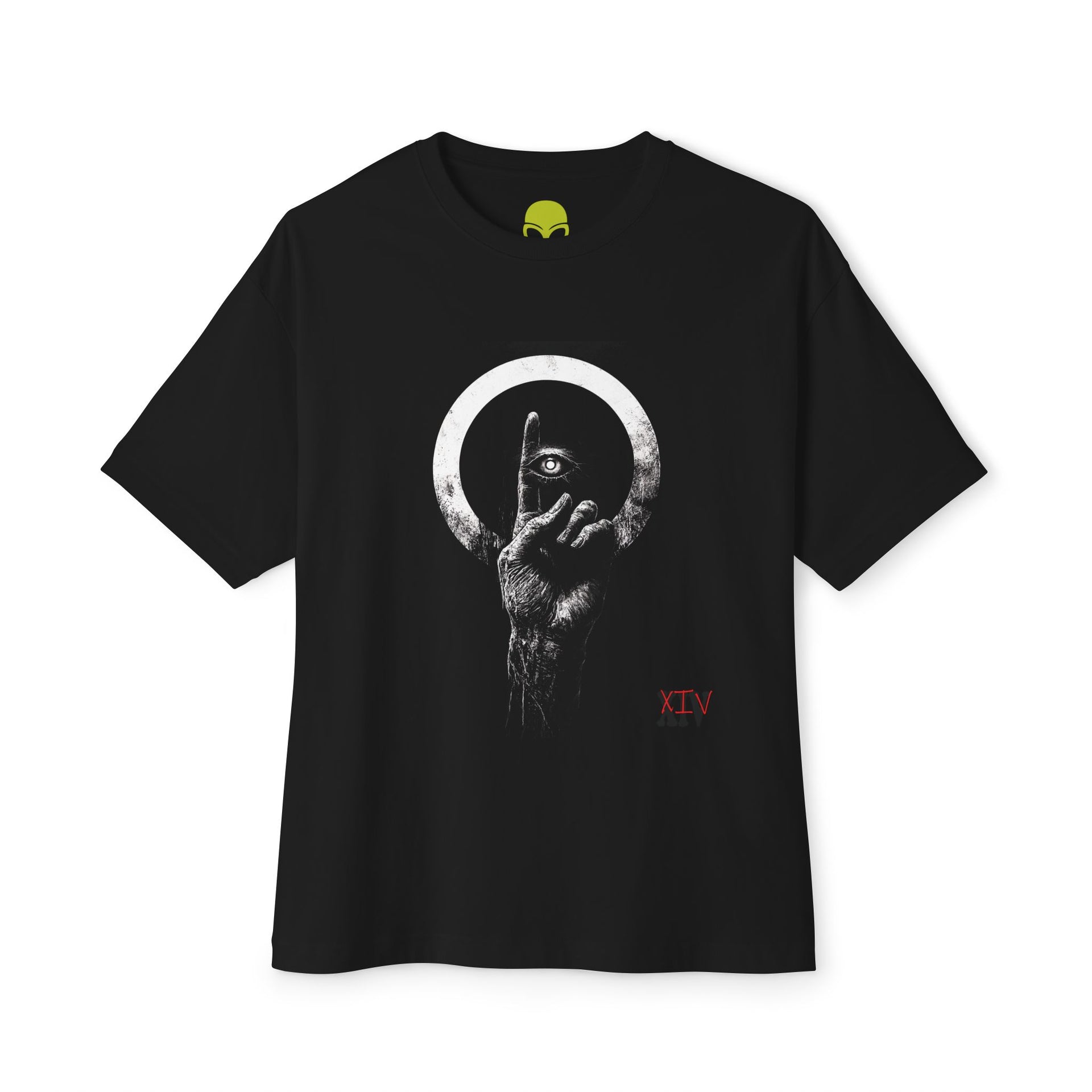 Mystic Eye Moon Hand Tee | Carbon XIV
