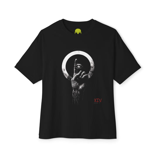 Mystic Eye Moon Hand Tee | Carbon XIV