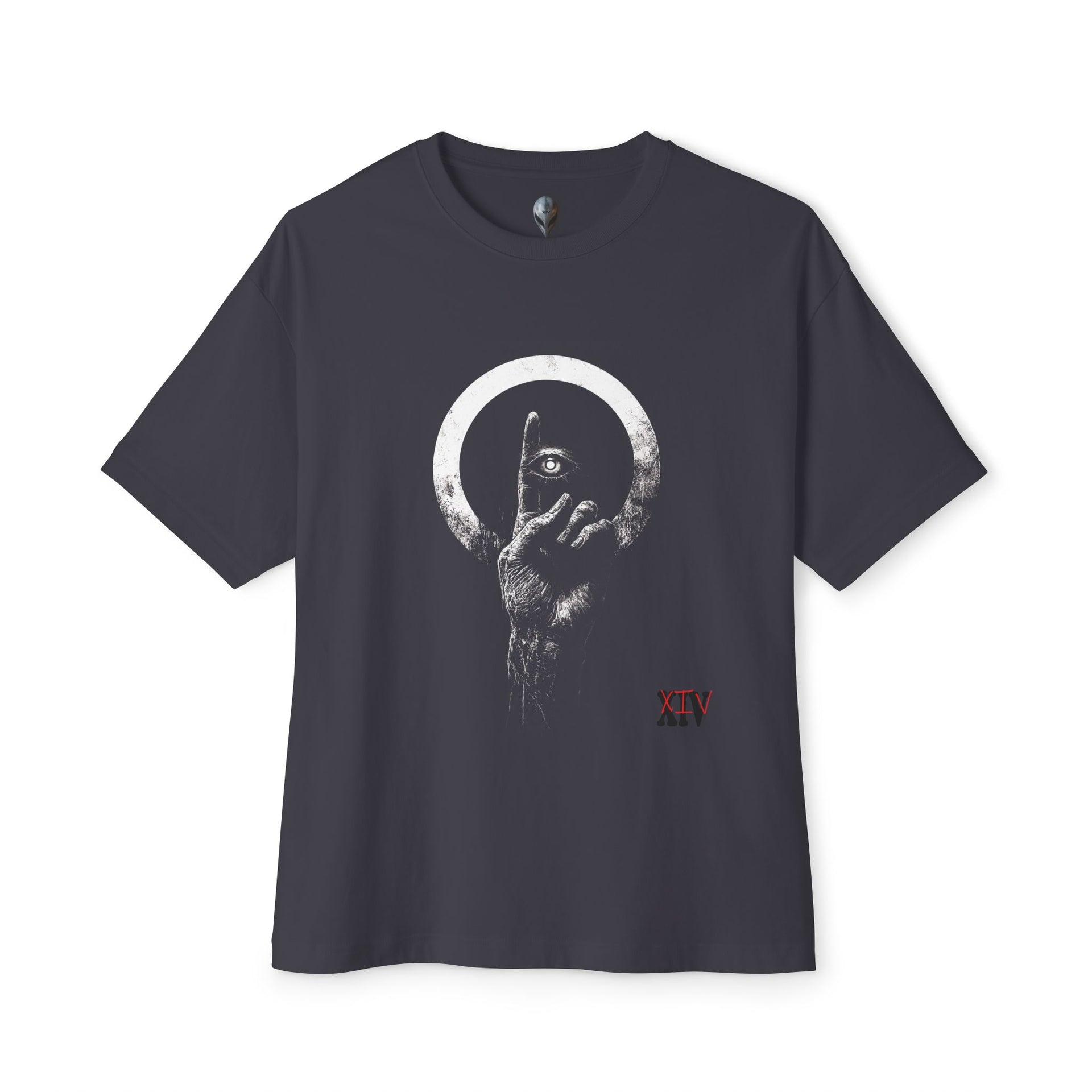 Mystic Eye Moon Hand Tee | Carbon XIV