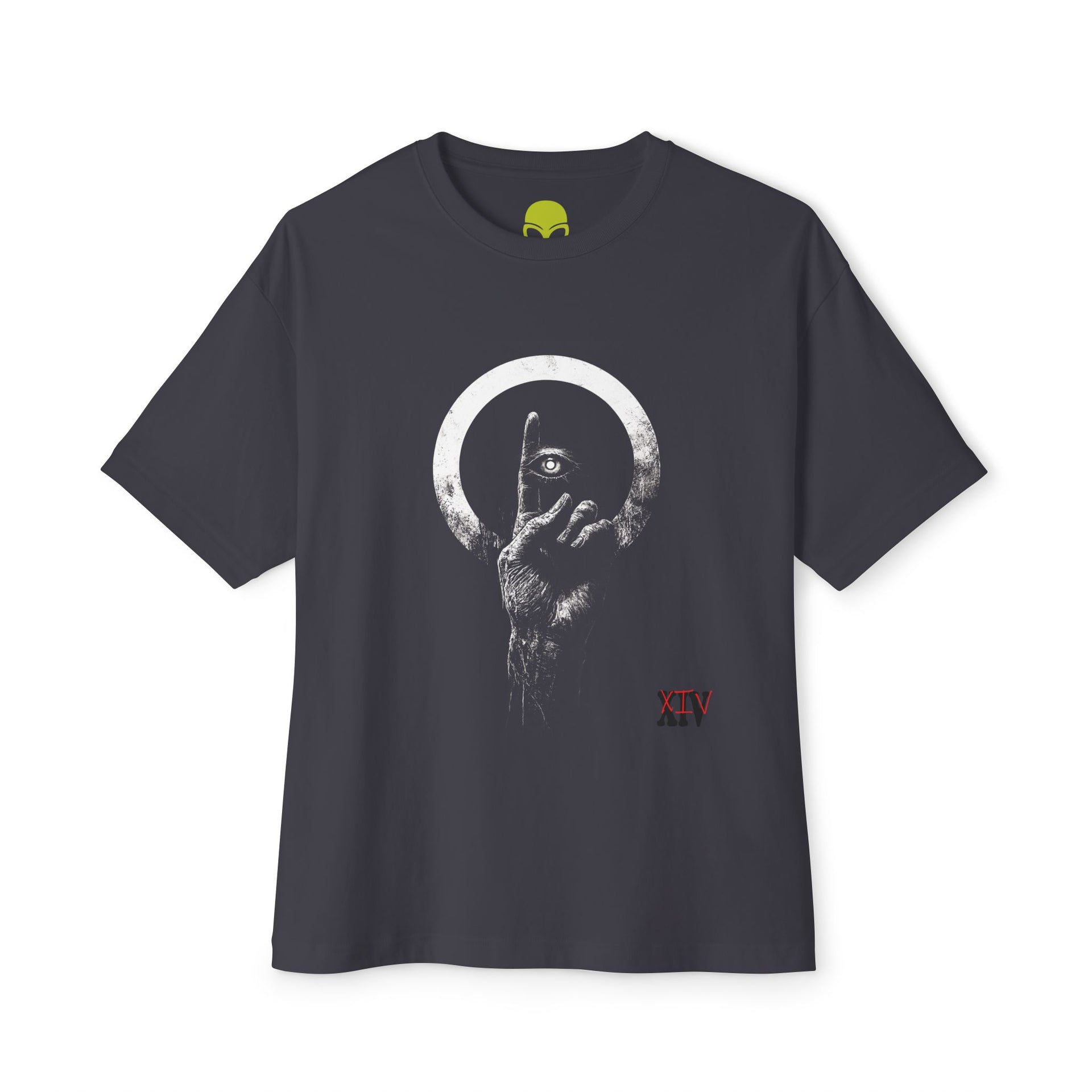 Mystic Eye Moon Hand Tee | Carbon XIV