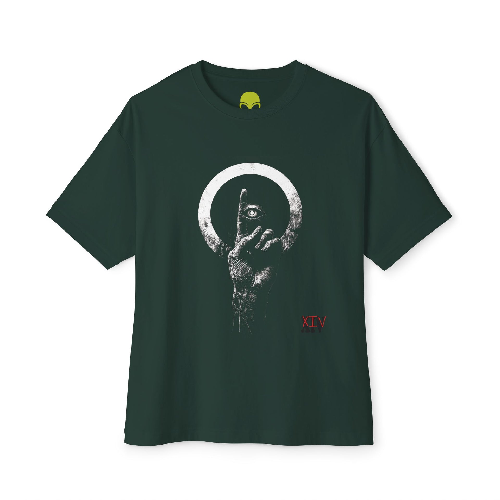 Mystic Eye Moon Hand Tee | Carbon XIV