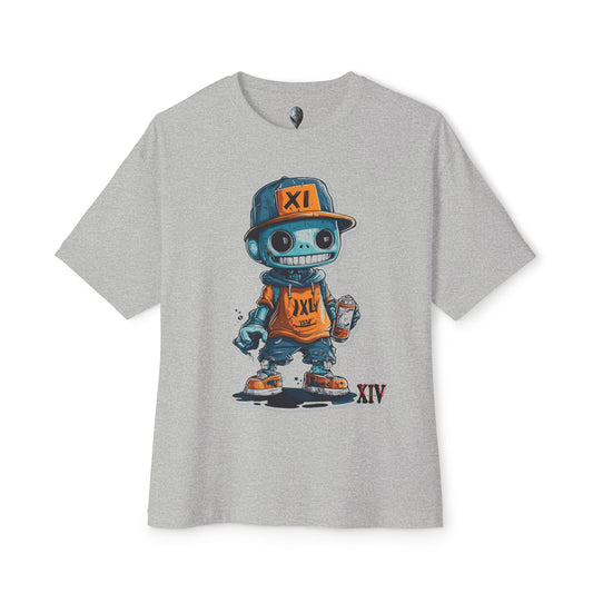 Graffiti Robot Character T-Shirt – Bold Urban Streetwear