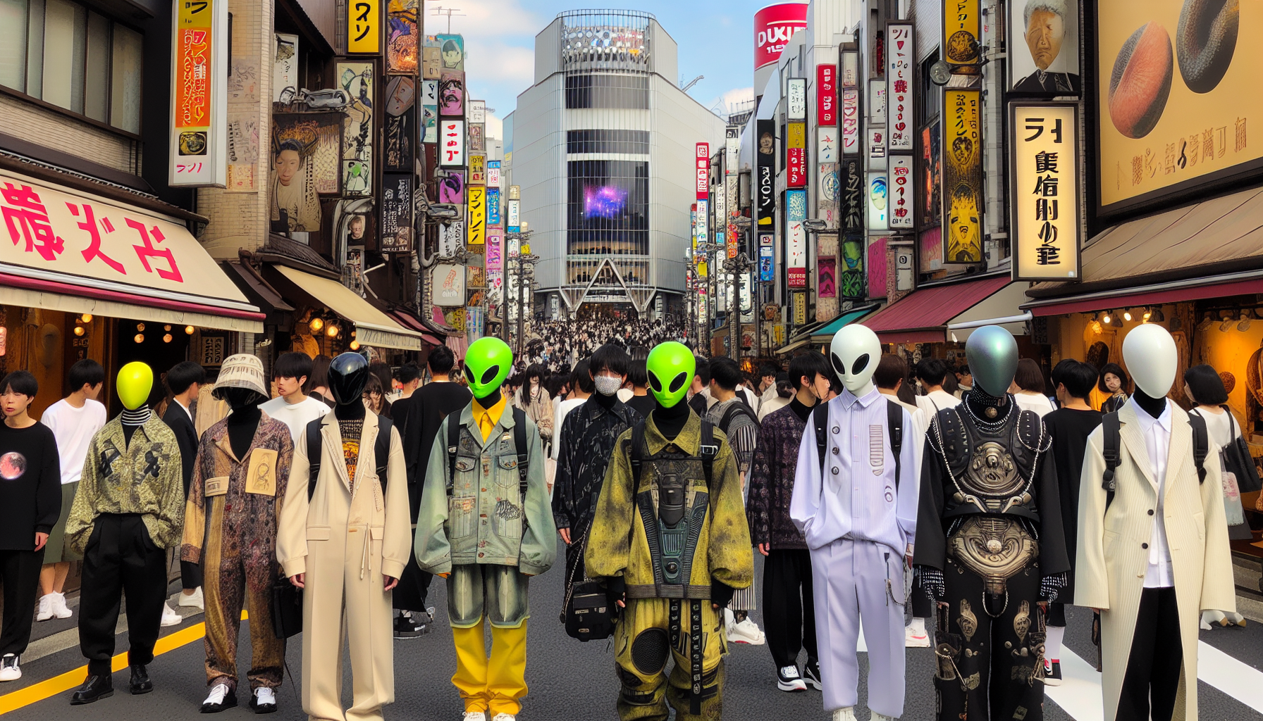 Harajuku Fashion: A Riot of Expression