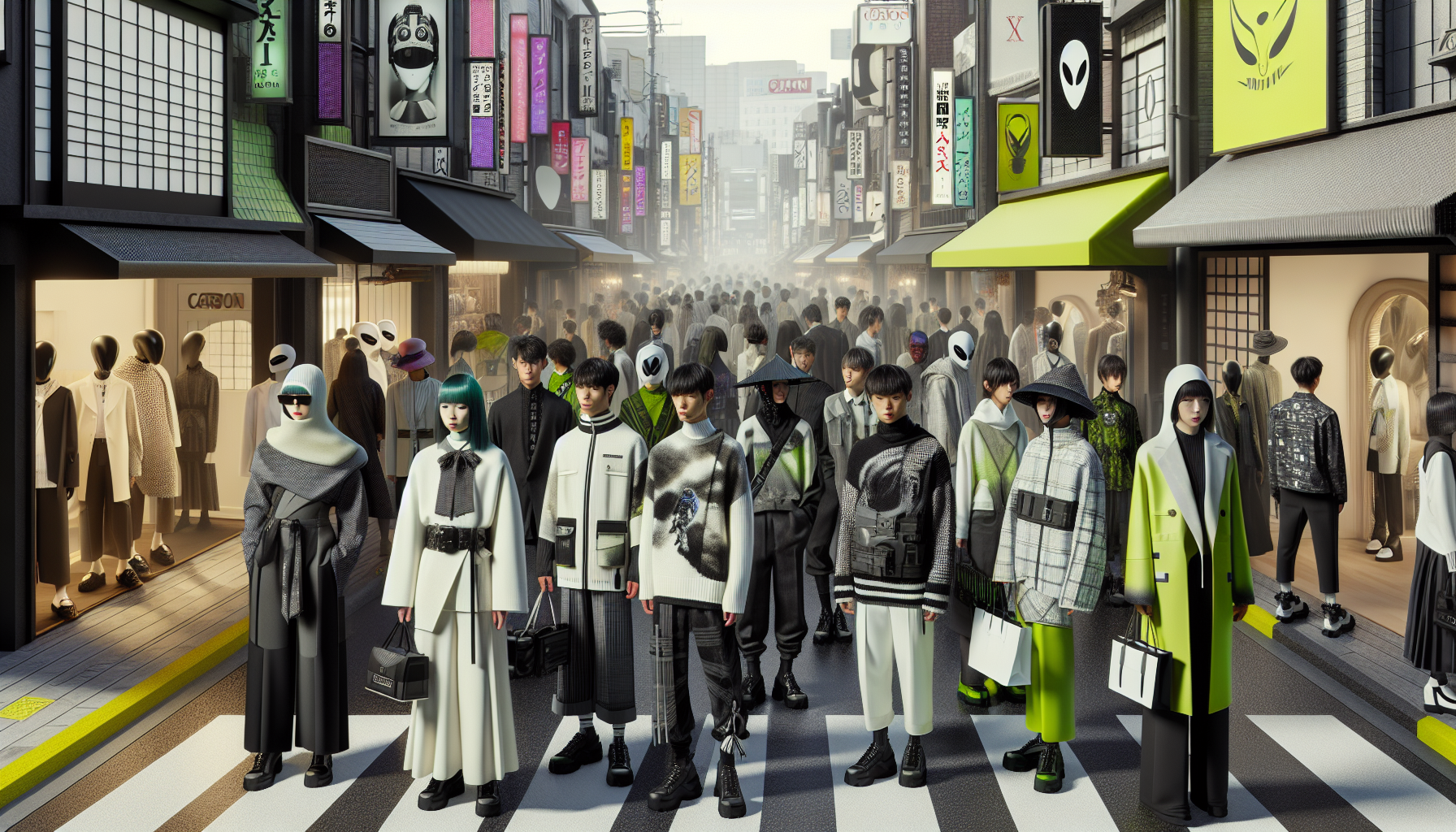 Harajuku Fashion: A Riot of Colors and Creativity