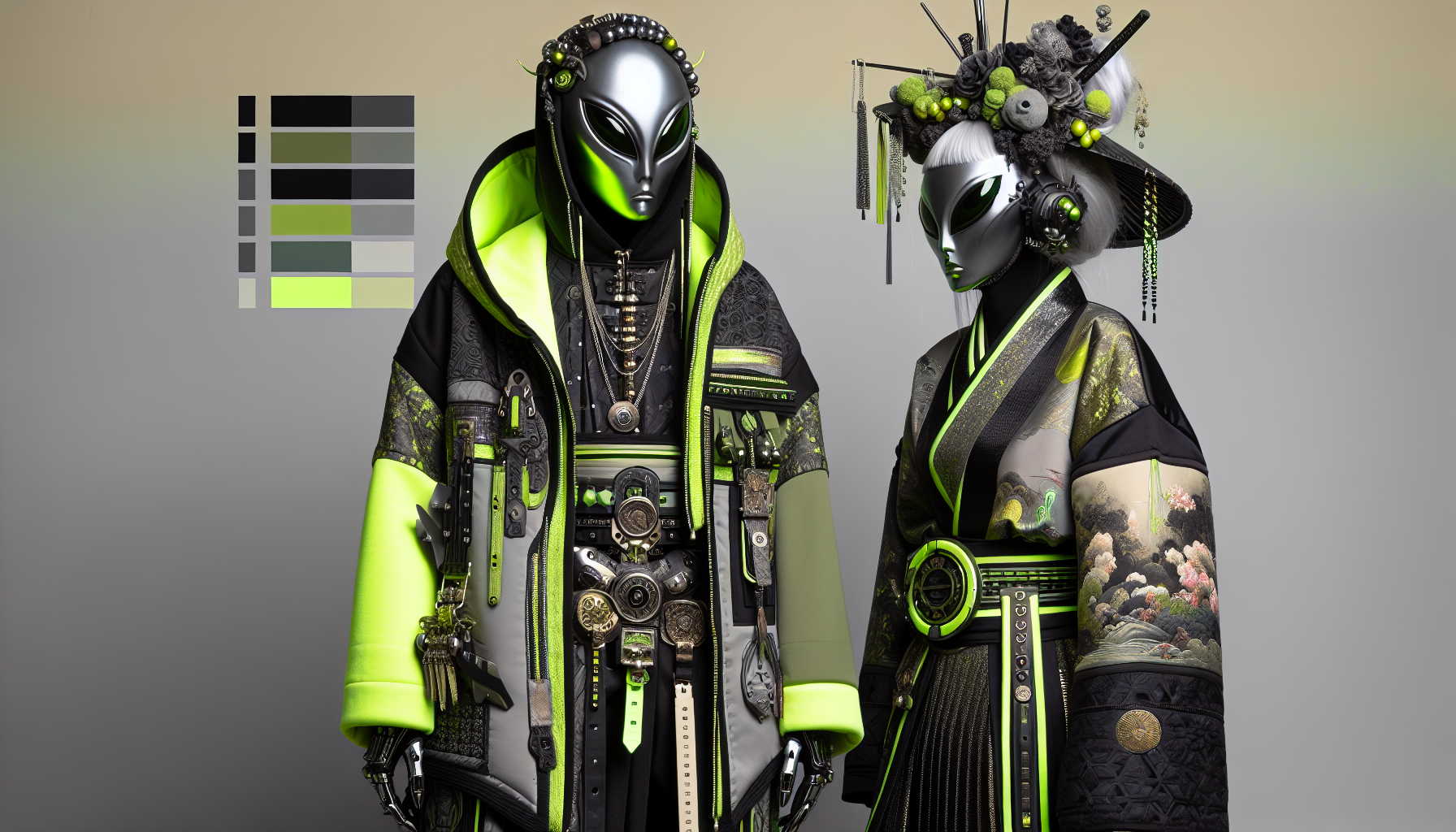 Alien Vibes OOTD: Rocking Alt Fashion with an Out-of-This-World Twist