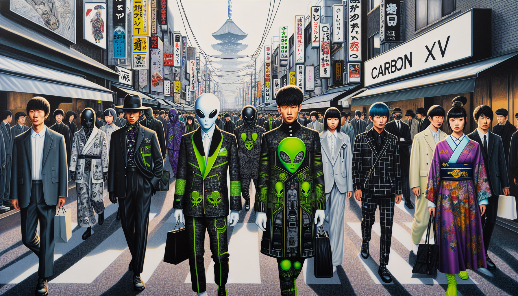 Riding the Wave: Crafting a Gyaru/Harajuku Look at Highrise