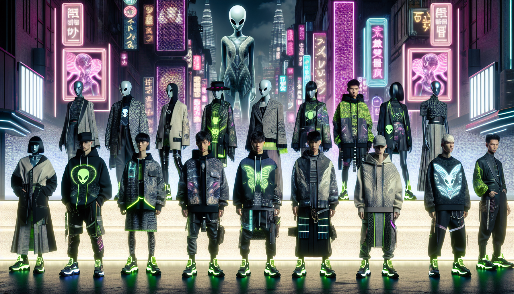 Step into the Cyberpunk: A Fashion Visual Guide for the Urban Streetwear Enthusiast