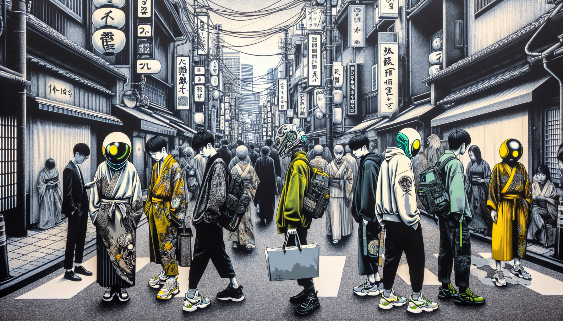 A Stroll Through Harajuku: Where Tradition Meets Avant-Garde Fashion