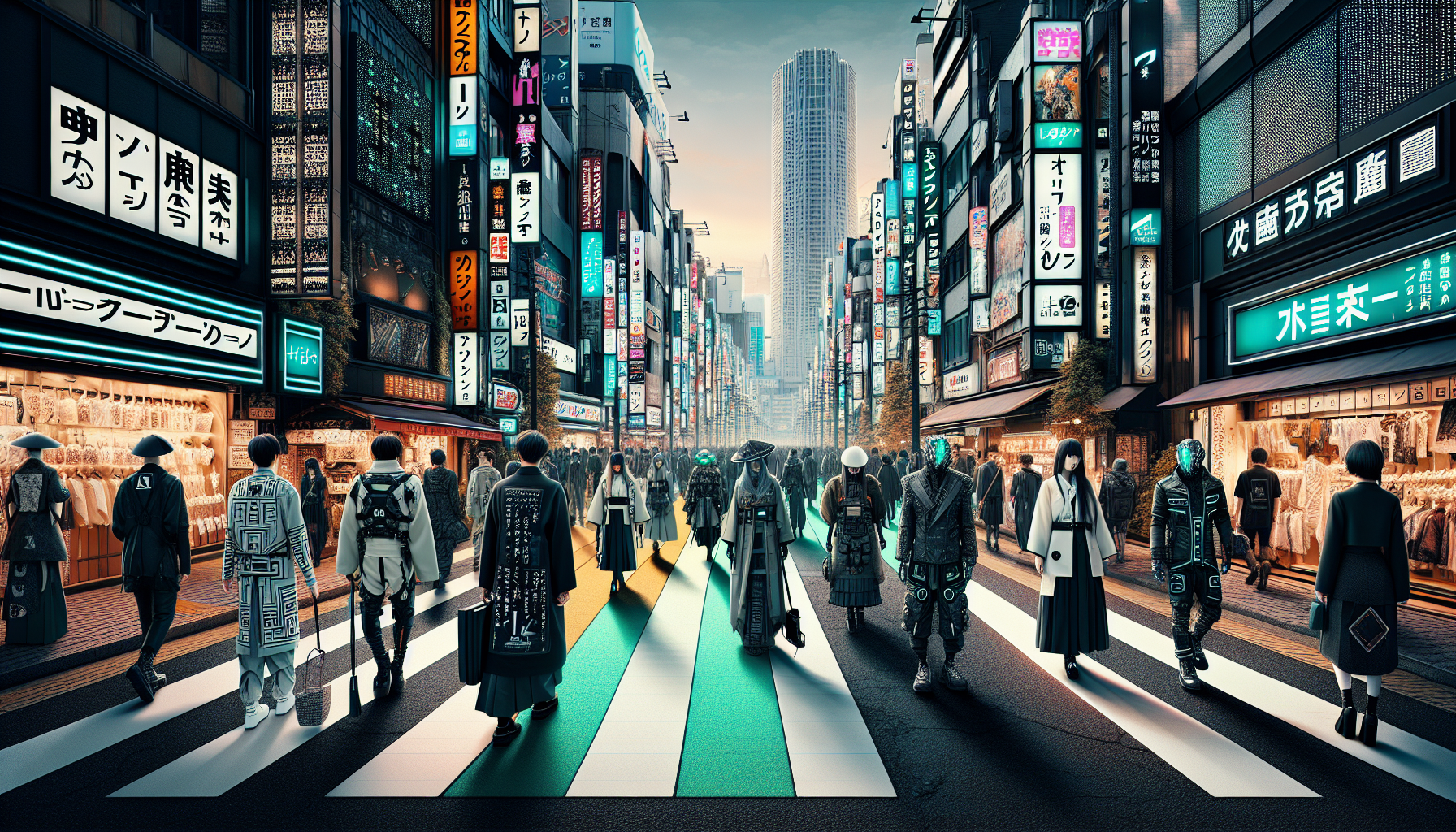 The Stylish Rebellion of Cyberpunk Fashion
